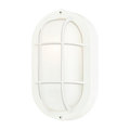 Westinghouse Fixt Ext Oval 1L White 67835